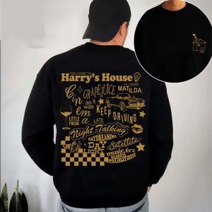 Cheap Yellow Harrys House Tracklist Harry Styles Shirt