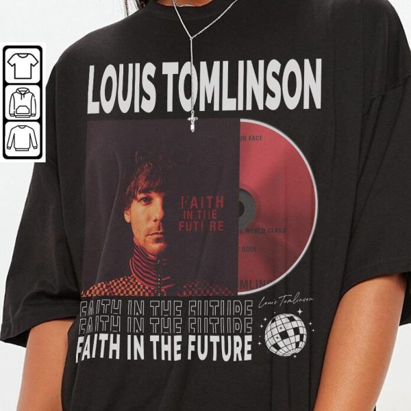 Louis Tomlinson Vintage Album Faith In The Future Tour 2023 Shirt