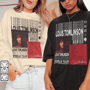 Louis Tomlinson Music Shirt, Faith in The Future Tour 2023 Tee Gift For Fan