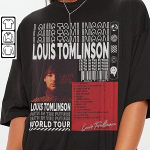 Louis Tomlinson Music Shirt, Faith in The Future Tour 2023 Tee Gift For Fan