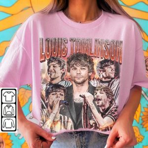 Louis Tomlinson Music Shirt., One Direction T-Shirt