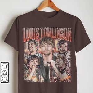 Louis Tomlinson Music Shirt., One Direction T-Shirt