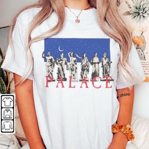 Louis Tomlinson Merch Wearing Palace Skateboards T-Shirt