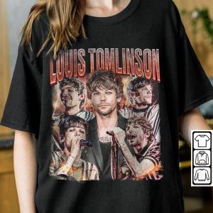 Louis Tomlinson Music Shirt., One Direction T-Shirt