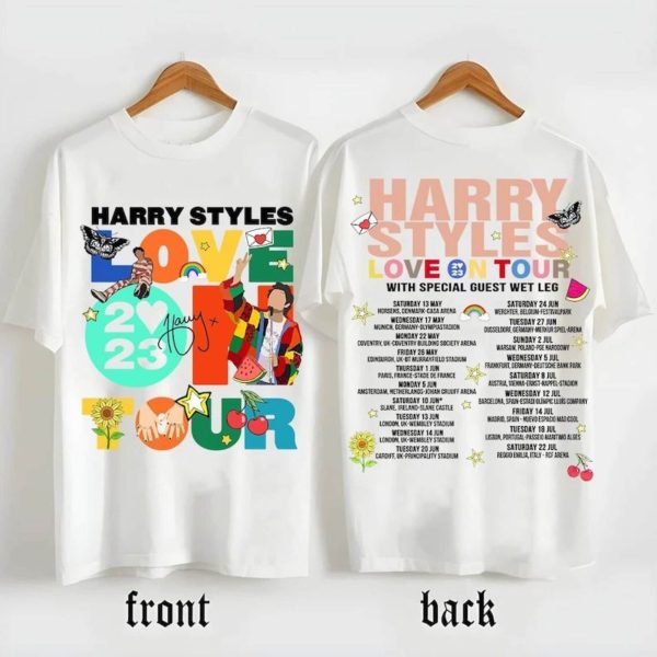 Vintage Harry Love On Tour 2023 Shirt HS