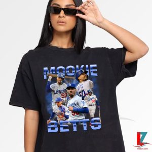 Mookie Betts Los Angeles Dodgers Baseball Vintage Shirt