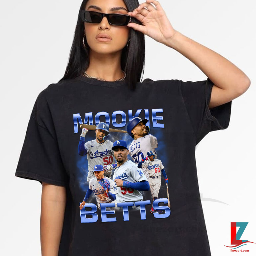 Mookie Betts 50 Los Angeles Dodgers baseball player Vintage shirt, hoodie,  sweater, long sleeve and tank top