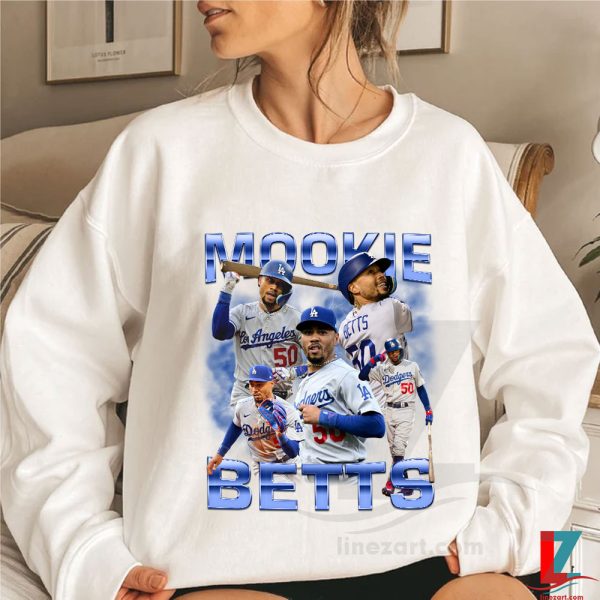 Mookie Betts Los Angeles Dodgers Baseball Vintage Shirt