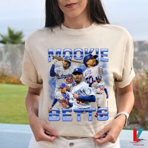 Mookie Betts Los Angeles Dodgers Baseball Vintage Shirt