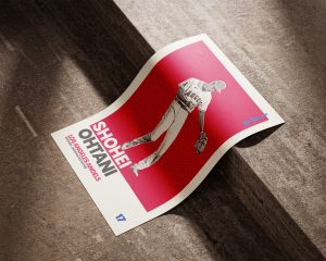 Shohei Ohtani Poster Los Angeles Angles Baseball