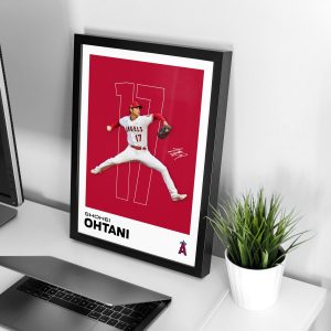 Shohei Ohtani Poster Los Angeles Angels MLB Poster