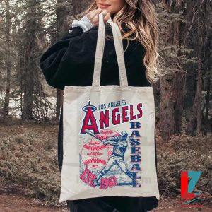 Vintage Los Angeles Angels EST 1961 Tote Bag