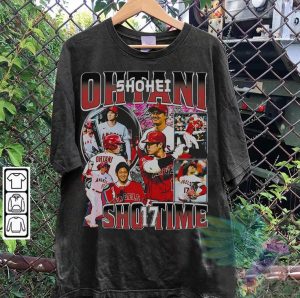 Shohei Ohtani 90s Graphic Bootleg Style Vintage T-Shirt