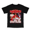 Number And Portrait Shohei Ohtani Los Angeles T-Shirt