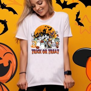 Bluey Trick Or Treat Cute Halloween Sweatshirt