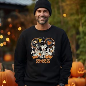 Disney Trick Or Treat Mickey And Friend Halloween Sweatshirt