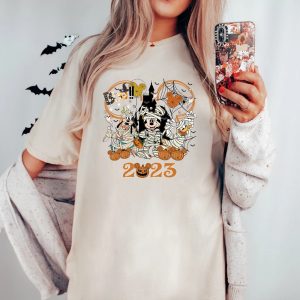 Disney Trick Or Treat Mickey And Friend Halloween Sweatshirt