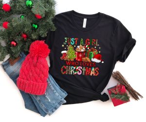 Just A Girl Who Loves Christmas Sweatshirt