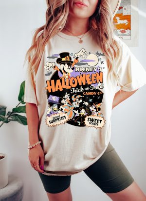 Vintage Mickey's Halloween Trick Or Treat Sweatshirt