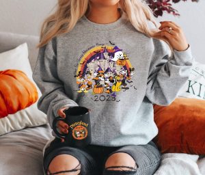 Retro Mickey Not So Scary Halloween Party Sweatshirt