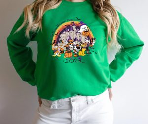 Retro Mickey Not So Scary Halloween Party Sweatshirt