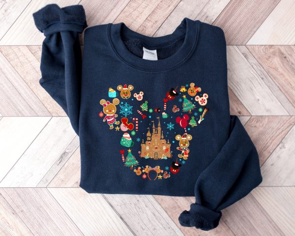 Mickey Christmas Disney Gingerbread Shirts