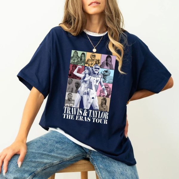 Travis Kelce Taylor Swiftie Eras Tour Shirt