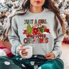 To The Window Wall Santa Sweatshirt