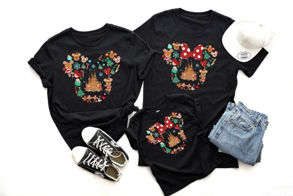 Mickey Christmas Disney Gingerbread Shirts