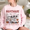 Comfort Colors Mickey Minnie Halloween Nightmare On The Main Streat Sweatshirt