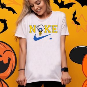 Halloween Witch Girl Button Eyes Coraline Shirt