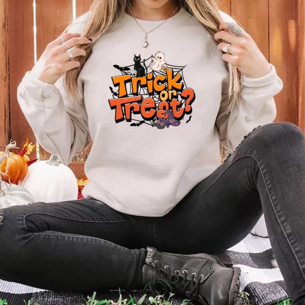 Trick Or Treat Halloween Sweatshirt