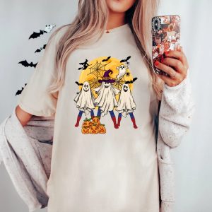 Three Spiderman Meme Custom Ghost Pumpkin Halloween Sweatshirt