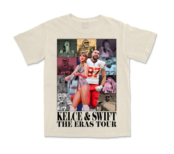 Travis Kelce & Taylor Swift Eras Tour Shirt