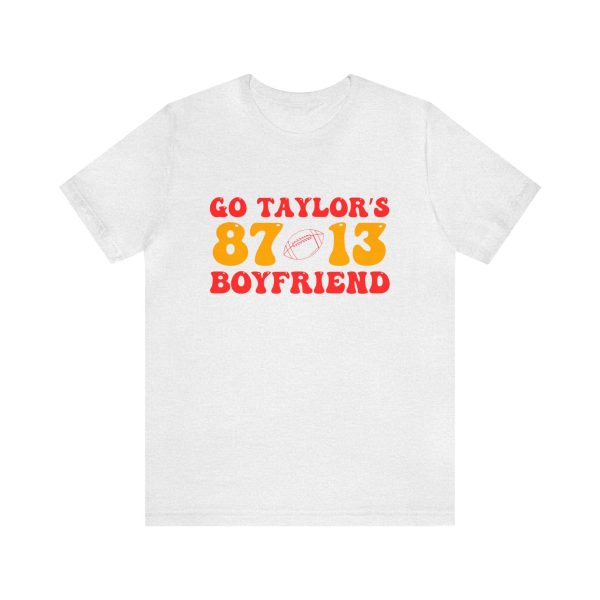 Go Taylor’s Boyfriend T Shirt Tay And Trav Football Chiefs Swifties Who Love Taylor Travis Kelce Swift