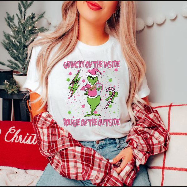 Grinch On The Inside Bougie Outside Sweatshirt