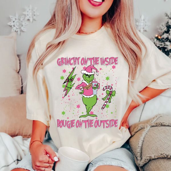 Grinch On The Inside Bougie Outside Sweatshirt