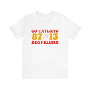 Go Taylor's Boyfriend T Shirt, Tay and Trav, Football, Chiefs, Swifties Who Love Football, Taylor and Travis, Kelce and Swift,