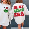 Merry GrinchMas Double Sided Crewneck Sweatshirt Christmas Gift