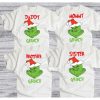 Personalized Matching Family Grinch Shirts