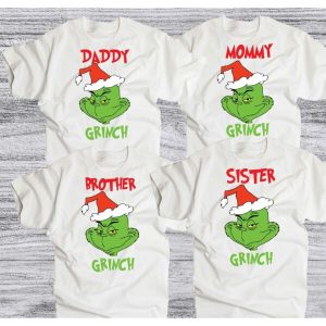 Personalized Grinch Family Shirt