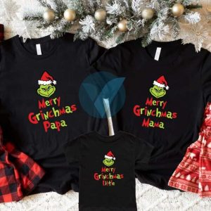 Personalized Merry Grinch Mas Shirt