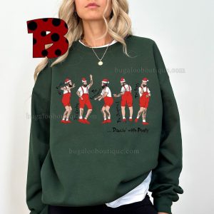 Post Malone Dancin' with Posty Merry Christmas Sweatshirt