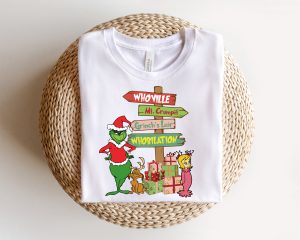 The Grinch Layered Whoville Mr Crumpit Grinch’s Lair Whobilation Christmas Sweatshirt