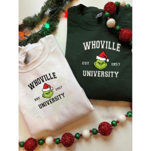 Whoville University The Grinch Shirt