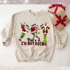 Embroidered Christmas Family Dogs Sweatshirt Hoodie T-Shirt