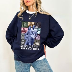 Travis Kelcee Taylors Swiftie Eras Tour Shirt Chief Sweatshirt Crewneck Gift For Fan Boyfriend