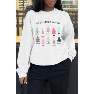 Tis The Damn Season Taylor Swift Sweatshirt, Swiftie Hoodie Tshirt, Christmas Trees Taylor 1989