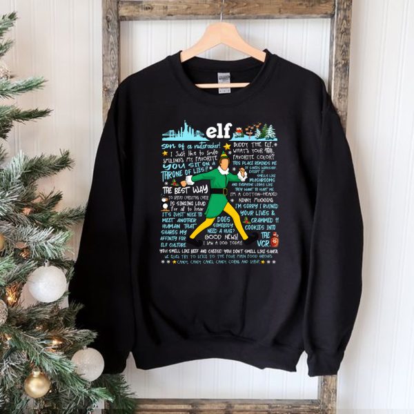 Elf I Know Him Sweatshirt Merry Christmas 2023