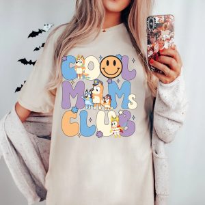 B.luey Cool Mom Club Shirt Mum Shirts Chilli Heeler Gift Full Options
